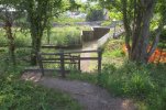 ABERGAVENNY - FOOTPATH TO STA FROM LAY-BY.jpeg