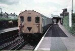 BJ-Former Tyneside Electric unit (running as SR 2 EPB 5790) at Staines. 10-1981..jpg