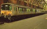 1985.01.16 85.004 StPancras Prototype 150 unit 150001 after test run from Derby.jpg