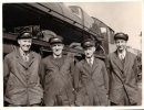 Royal train crews, Accrington 1955.jpg