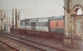 BJ-252001 with TEST car 5. Crewe. 10-12-77.jpg