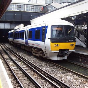 Chiltern Railway class 165 at London Paddington.