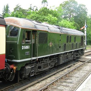 D5061 departing Goathland for Grosmont