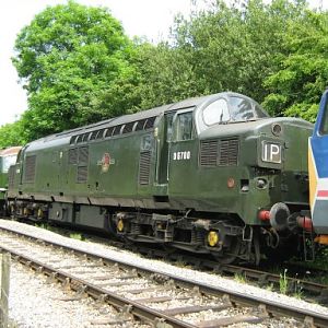 D6700 at Grosmont Shed with D5061 behind