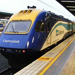 Country Link service to Melbourne at Central station in Sydney.