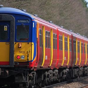South West Trains 455905, Ashtead