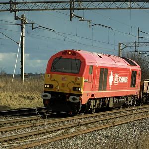 2010 Feb 16 - DBS 67018 'Keith Heller' @ Weaver Junction