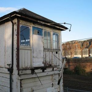 2006, December.  After removal of toilet by stormy winds - saving us some £2000 in costs of removing this dodgy and rotten part of the box.