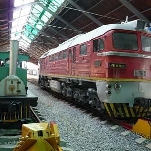 Havana Railway Museum - little and large!