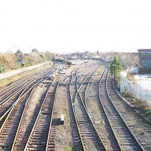 Totton sidings early Jan 2010