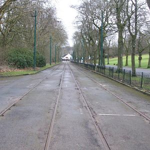 Heaton Park Tramway from Depot To Middleton Road