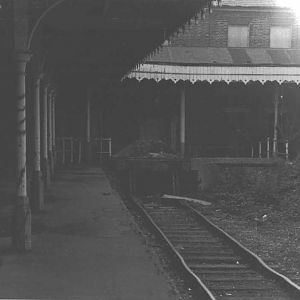 Staines West Station after Closure 1981