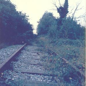 Towards Staines west just before M25 1986