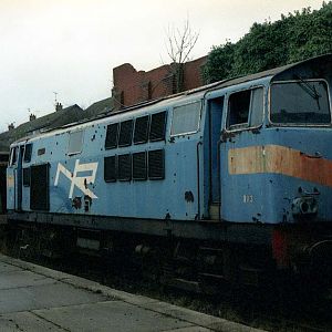 103 Ballymeana 11 1993
Awaiting the cuters torch along with 224, and Cravens ballast wagons