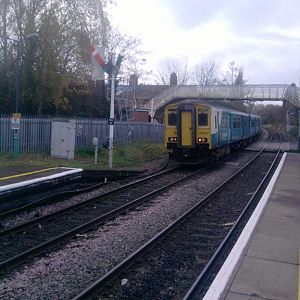 150262 Leaving Nantwich for Shrewbury