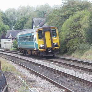 153323 Arriva arriving at Nantwich for Crewe