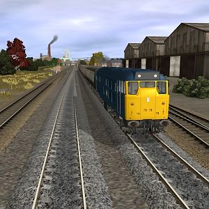 A class 31 Speeding up the line