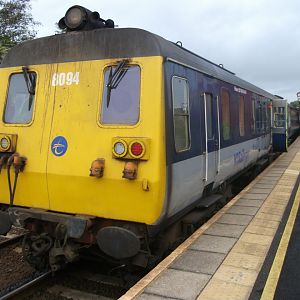 #15: Leaving the Best 'til Last, Part 2: NIR Thumper 8094 at Whitehead, awaiting its return journey to Belfast.