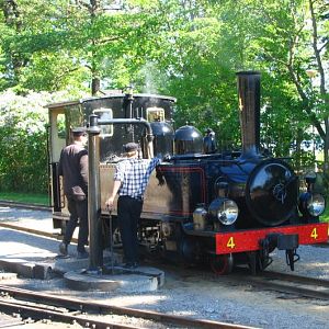 Mariefred Sweden narrow gauge