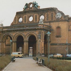 Anhalter station Berlin 93 - this station ended up in the Soviet zone in 1945 and was never re-opened. A look at Google Earth will be most interesting