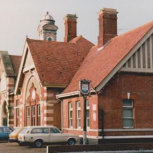 Bexhill West - the terminus of that branch line - just visible from Coastway East if you know where to look! Fantastic building.