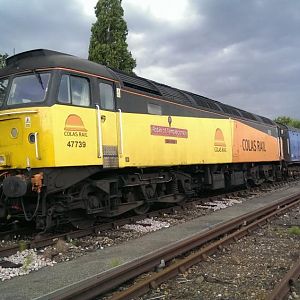 47739 stabled at Top yard