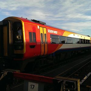 159001 stabled at Wimbledon