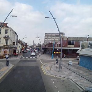 Dock Tower from town centre.