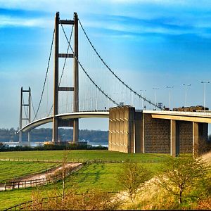 Humber Bridge.