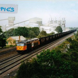 56122 in full "Load Haul" livery