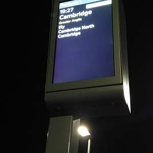Shippea Hill Passenger Information Screen