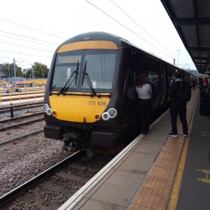 Class 170 At Cambridge Railway Station
