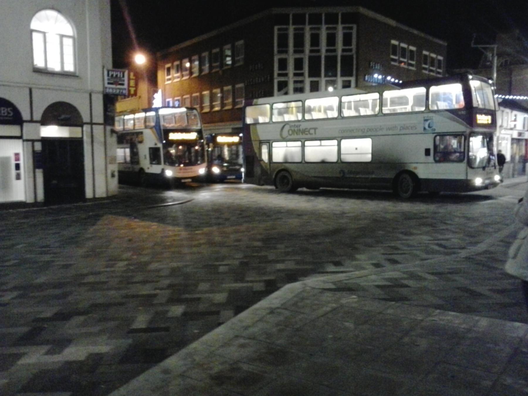 Bus chaos