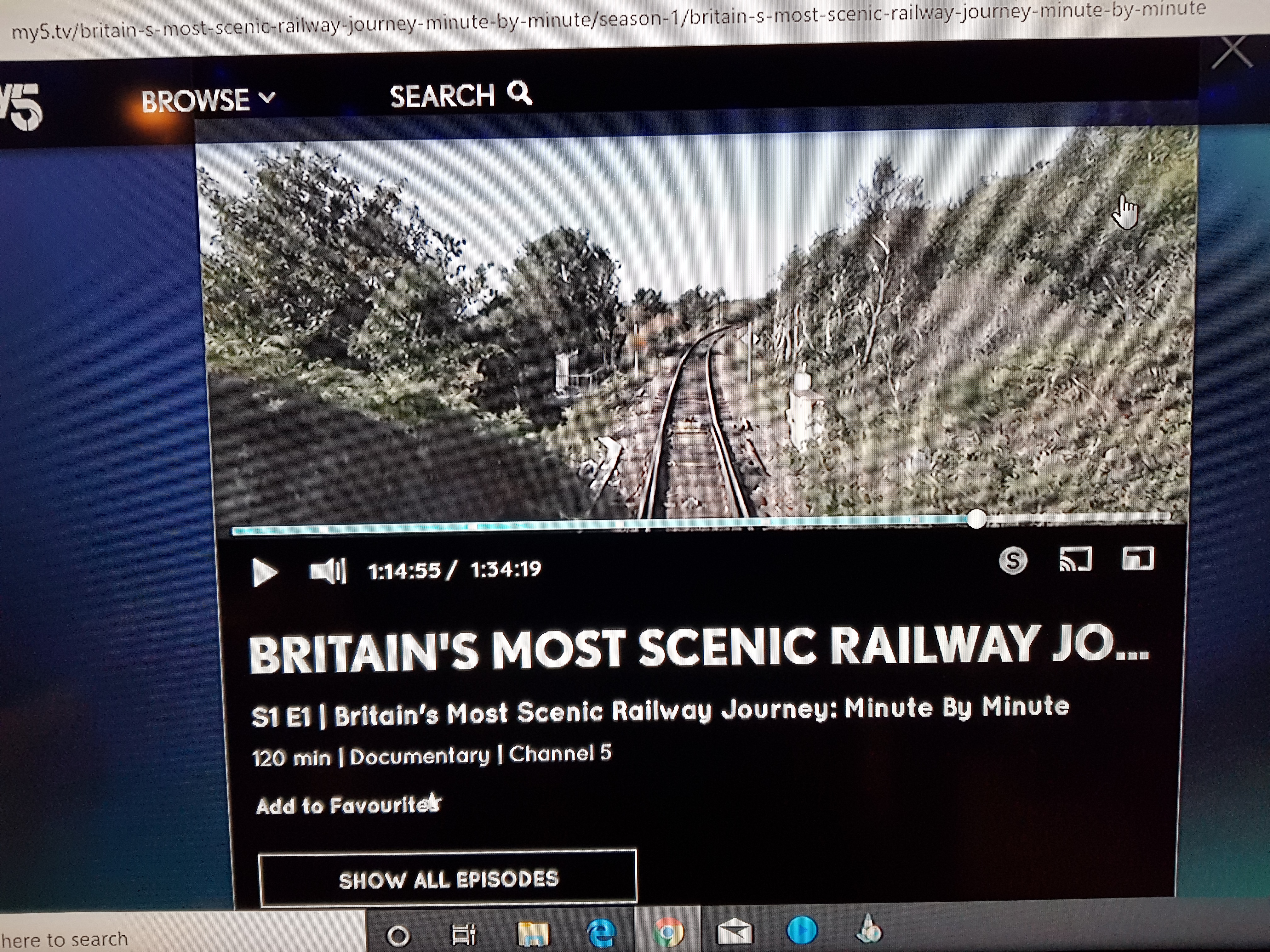 CH5 TV Trailing Point Run Through