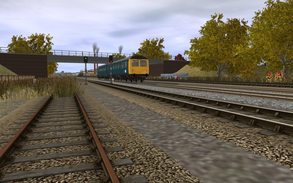 Class 105 departs