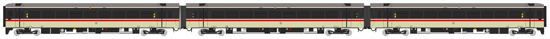 Class 159 InterCity Diagram