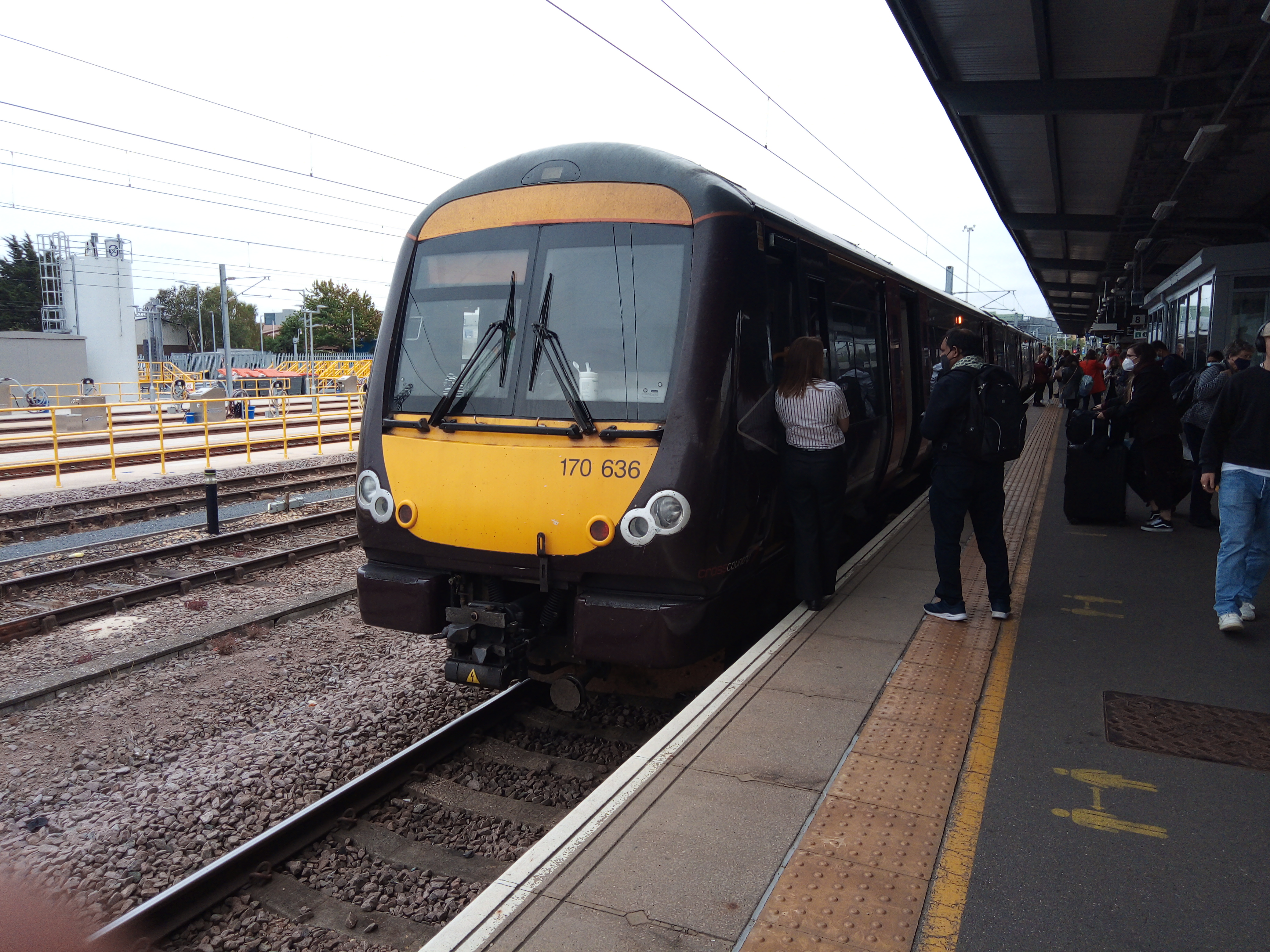 Class 170 At Cambridge Railway Station