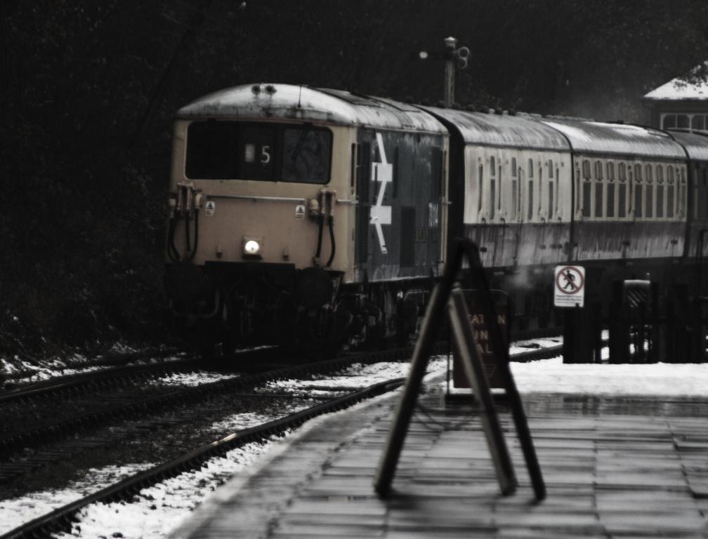 class 73 on approach