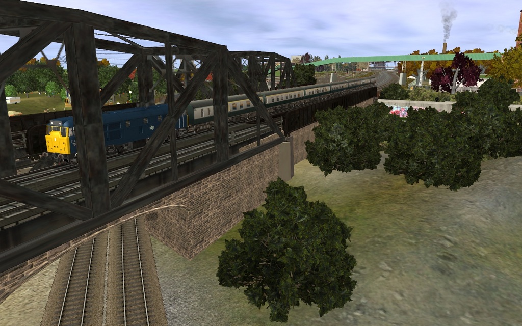Crossing the bridge