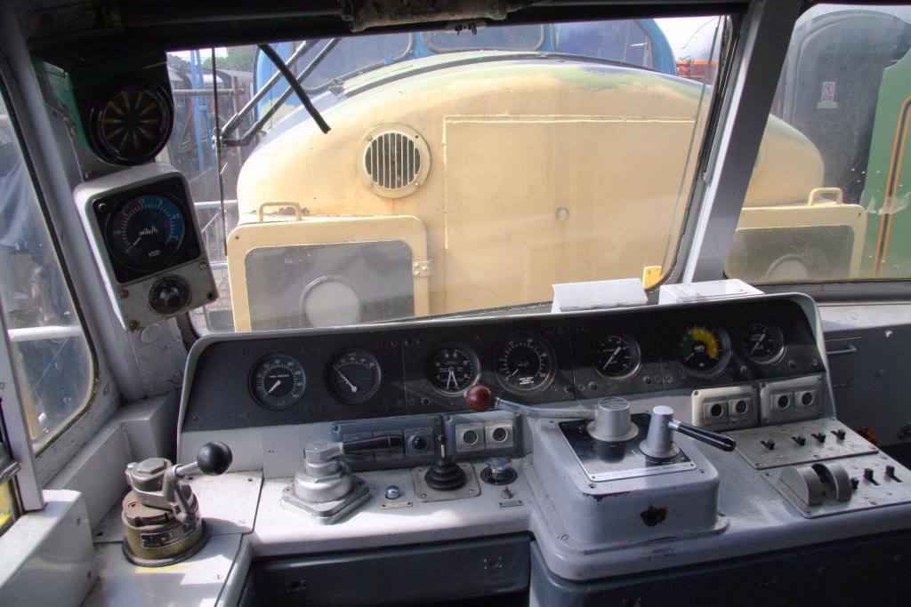 Drivers controls, Class 47 D1842.
