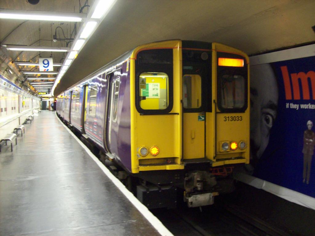 First Capital Connect class 313 at Moorgate