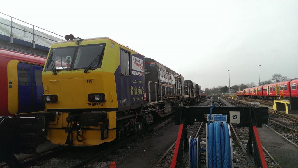 MPV visiting, stabled in Top yard