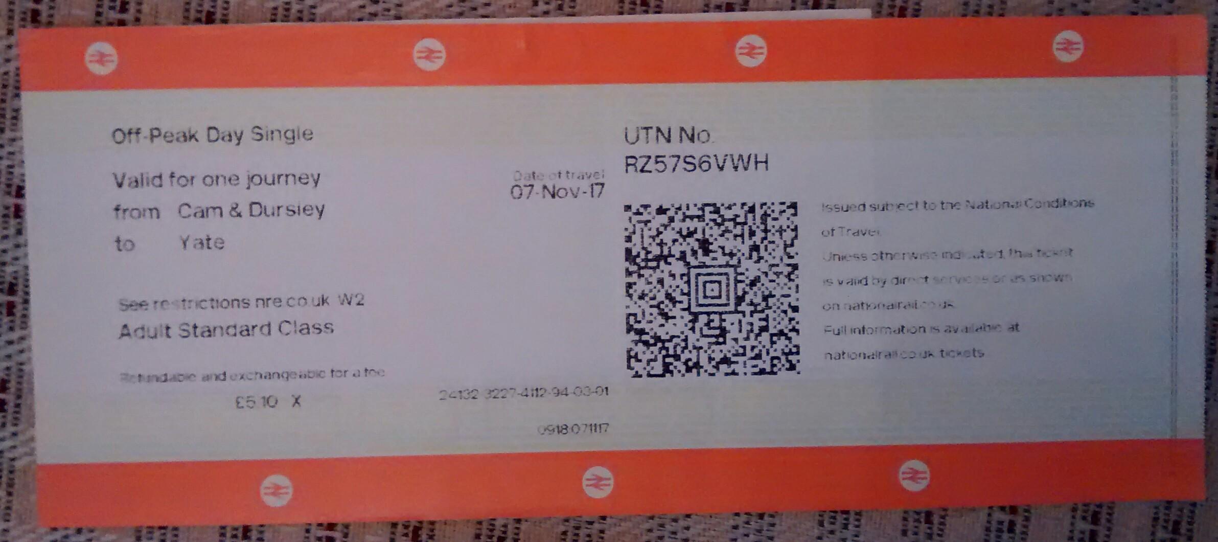 PRT ticket