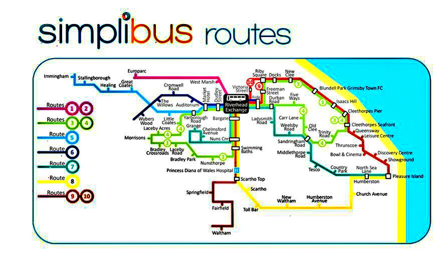 Simplibus Network. Made by Stagecoach 2014.