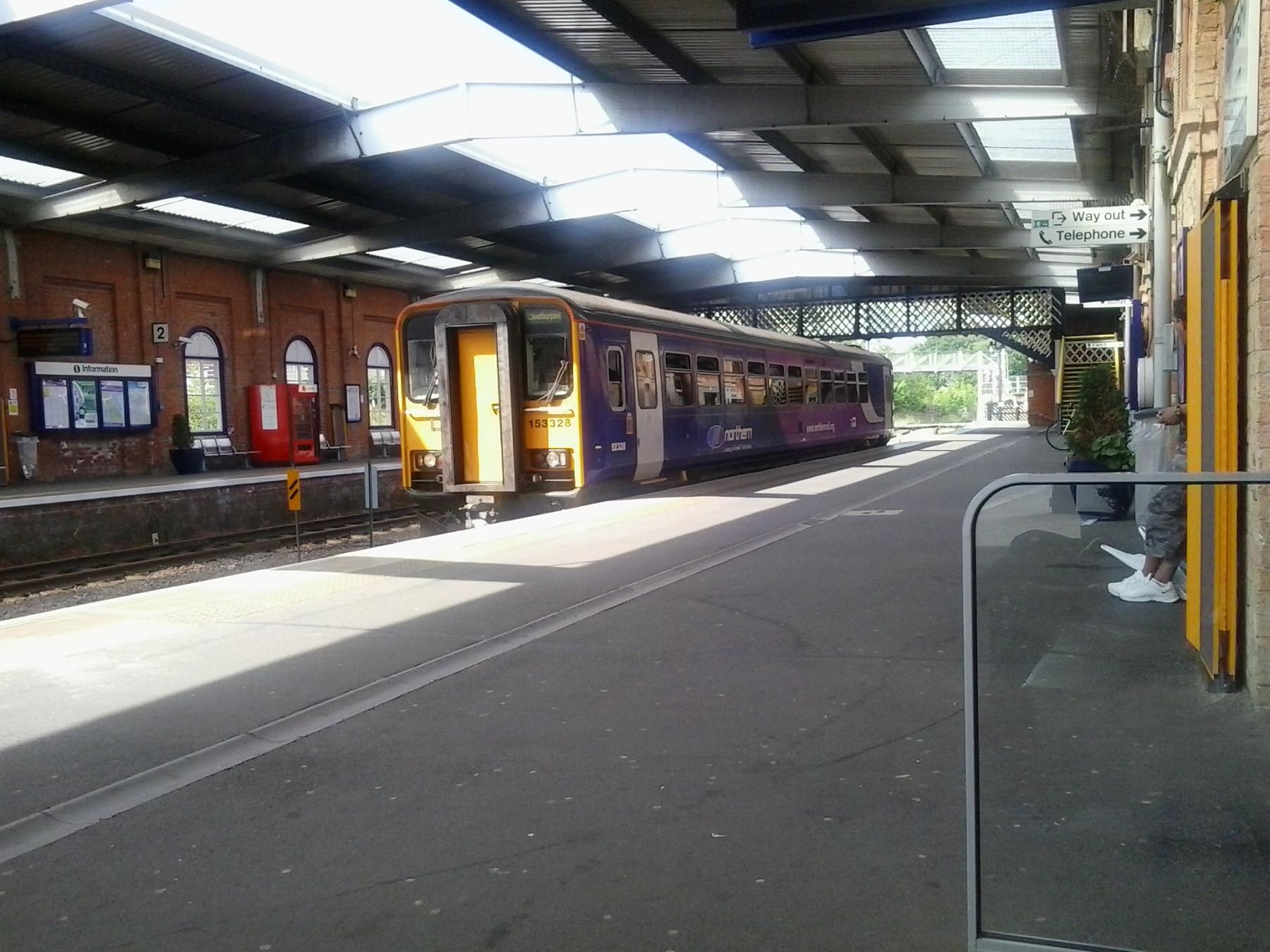 Train to Docks.